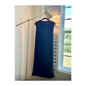 Nicole Miller navy blue casual midi dress ⛵️